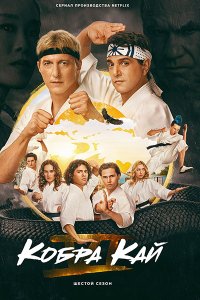 Постер к Кобра Кай (6 сезон) / Cobra Kai (2024-2025) WEB-DLRip